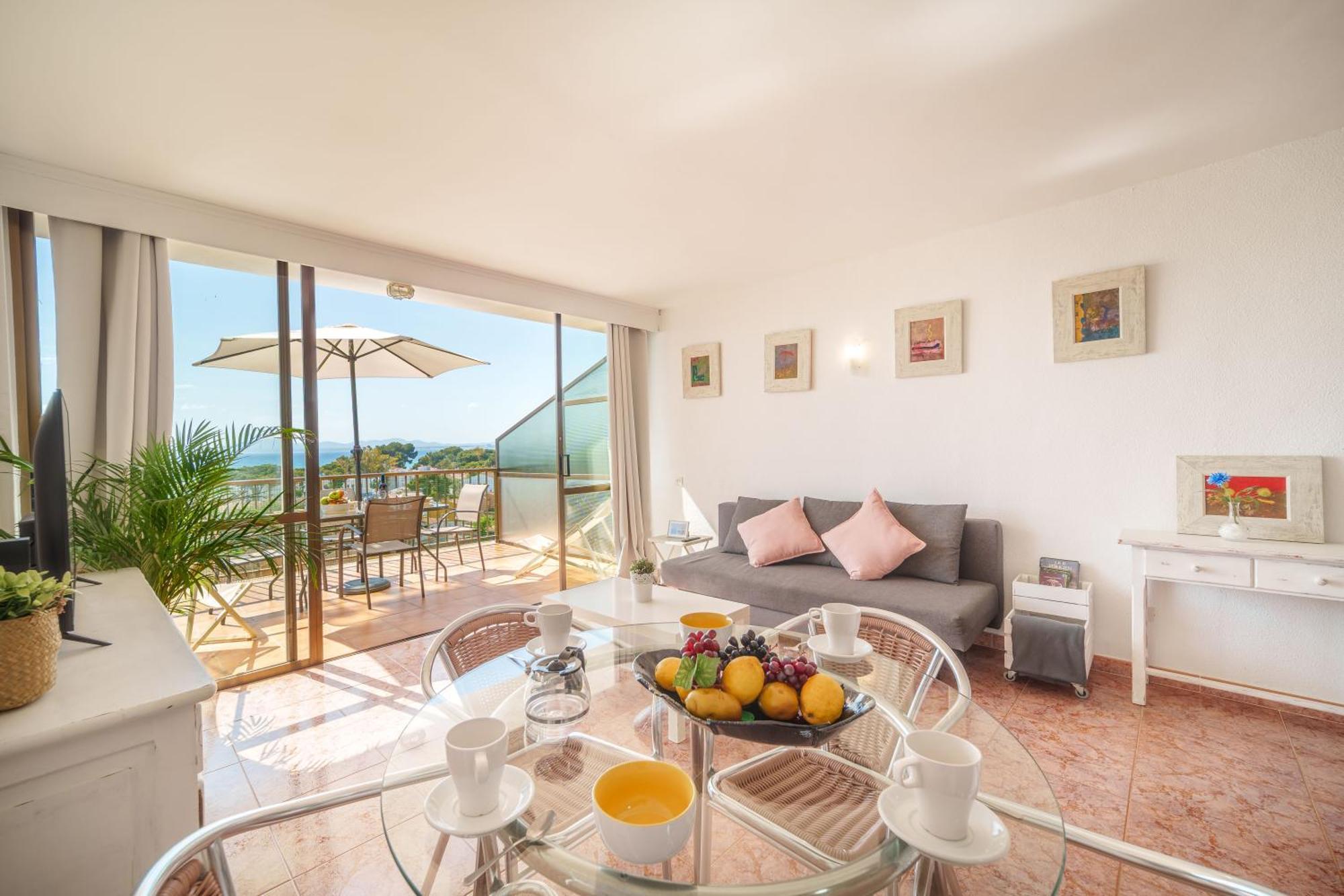 Apartment The Shell Ii, Beach Views And Pool Alcúdia Buitenkant foto