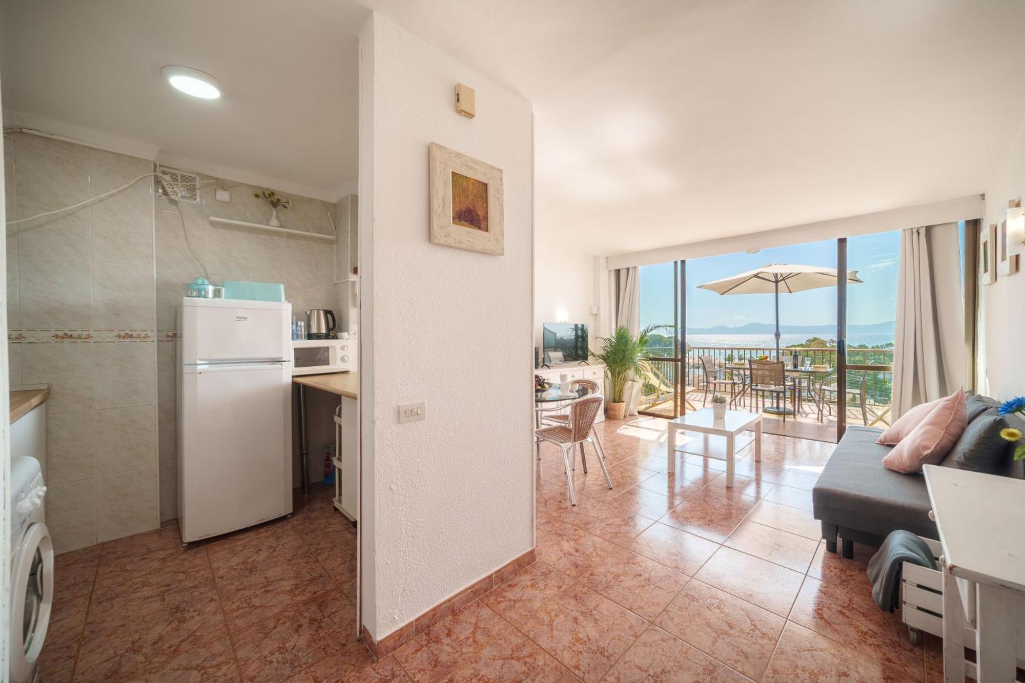 Apartment The Shell Ii, Beach Views And Pool Alcúdia Buitenkant foto