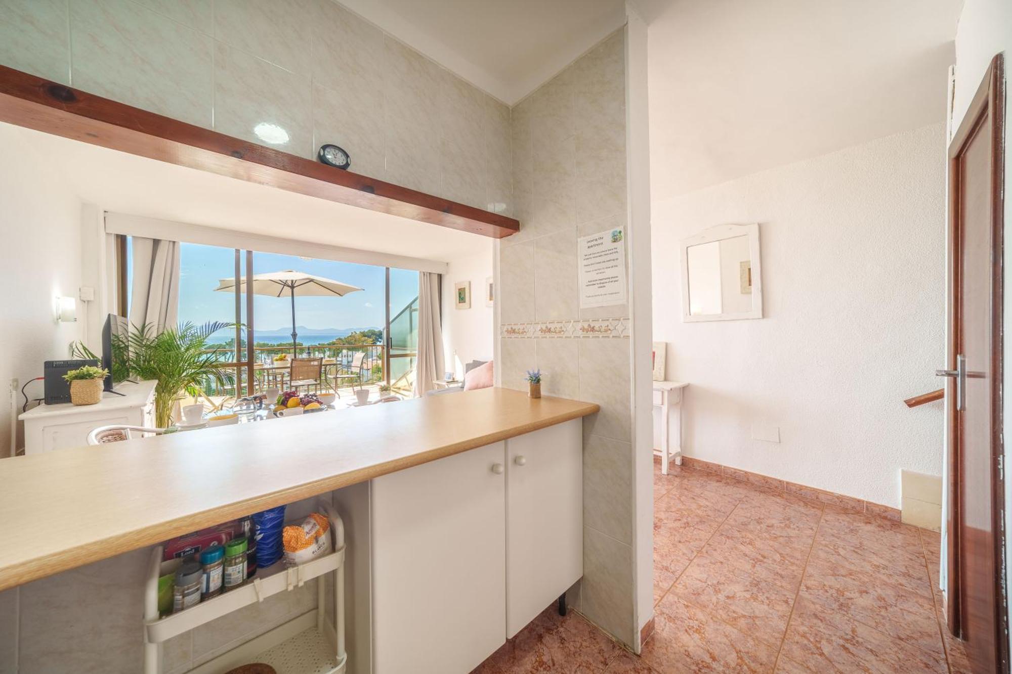 Apartment The Shell Ii, Beach Views And Pool Alcúdia Buitenkant foto
